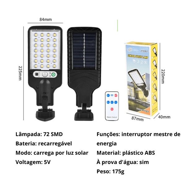 Refletor de Led - Luz Solar - Casal Prático